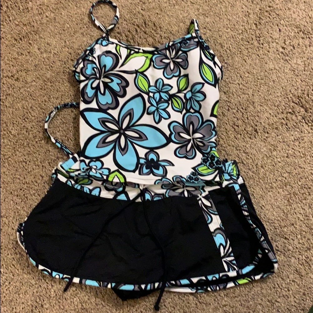 Juniors medium two piece swim suit